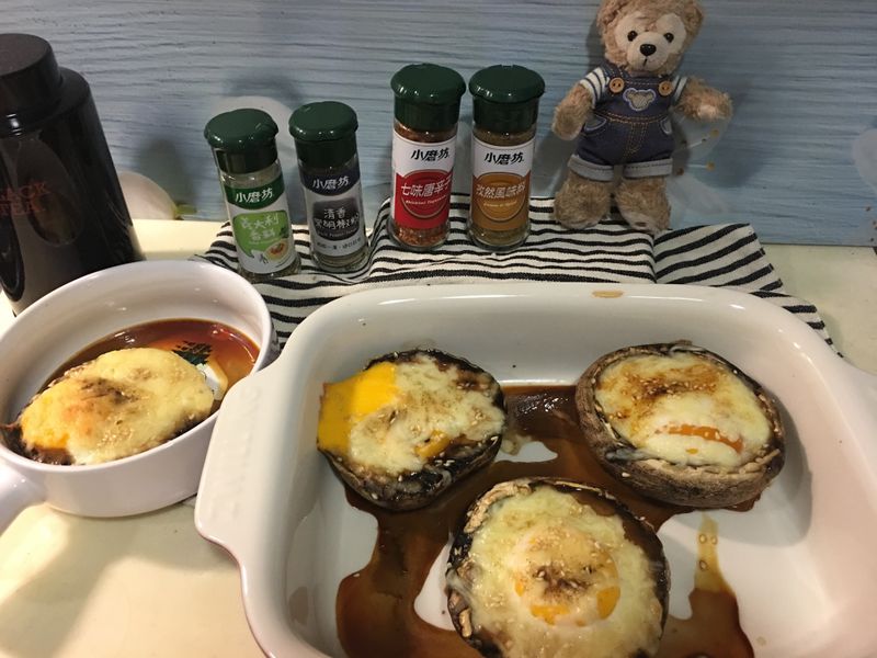 孜然焗烤波特菇