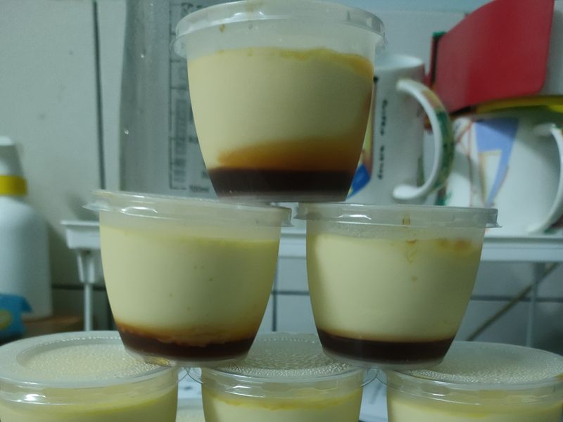 氣炸焦糖布丁