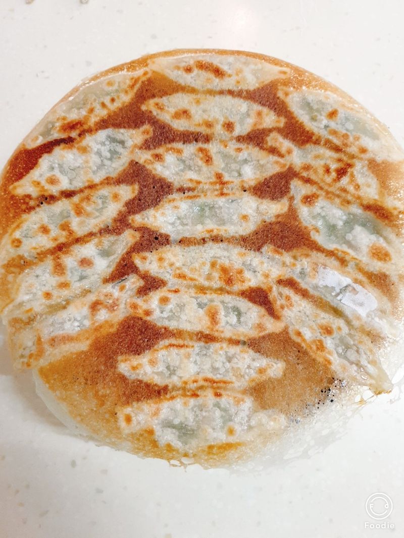 鮮翠韭菜煎餃