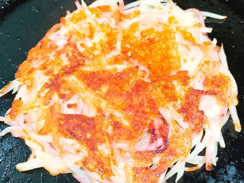 火腿起司薯餅