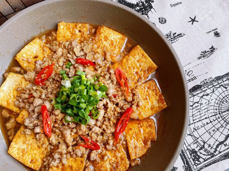 肉末豆腐