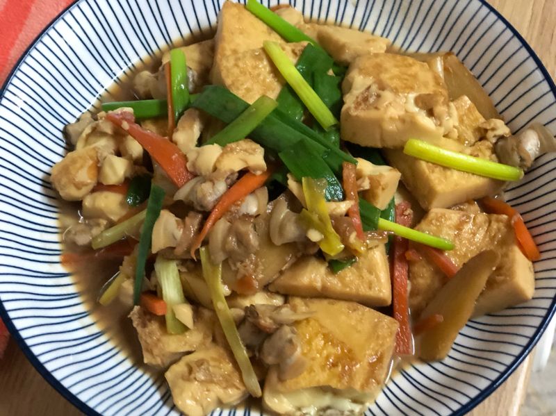 紅燒蛤蜊豆腐