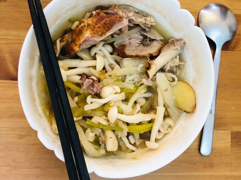 榨菜鴨肉冬粉