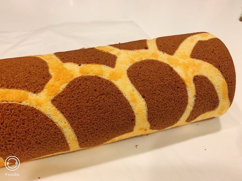 長頸鹿造型生乳捲