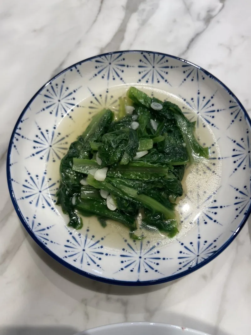平底鍋炒A菜(不黑不苦)