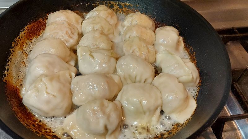 脆皮煎餃