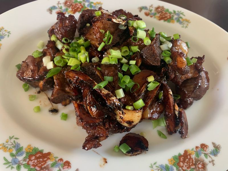 蒜片糖醋蜜排骨