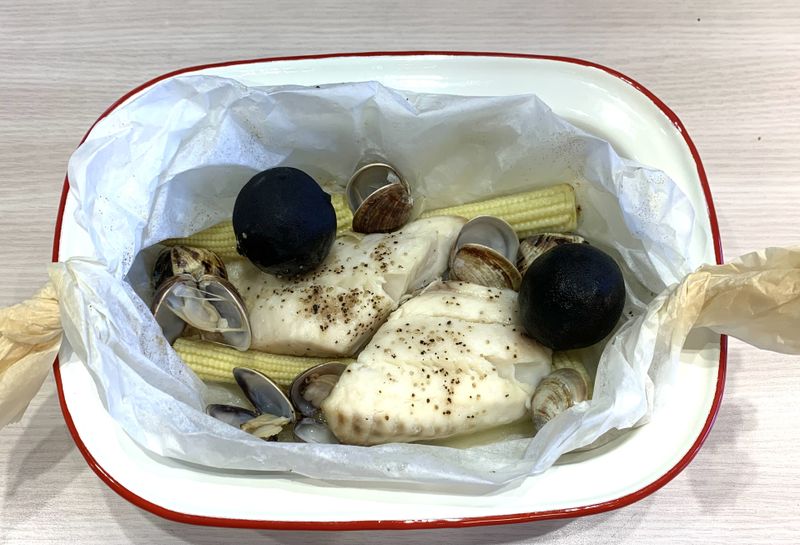 中美洲風味紙包魚