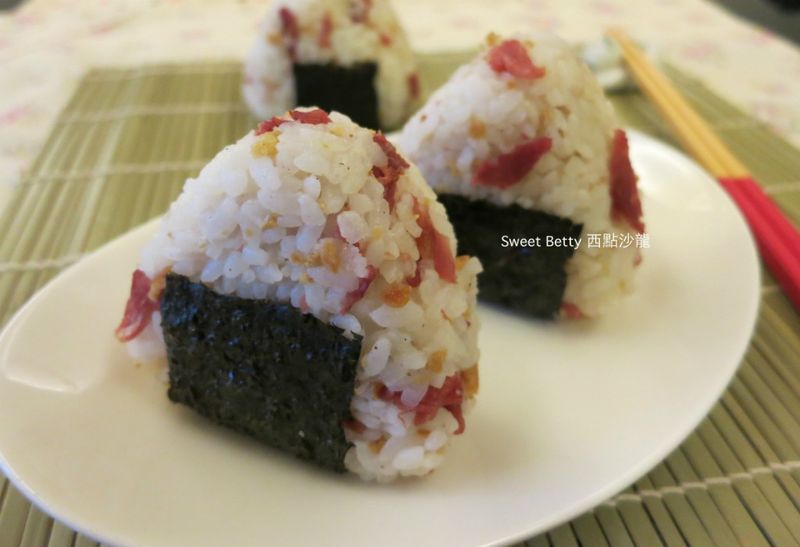 蒜香培根飯糰