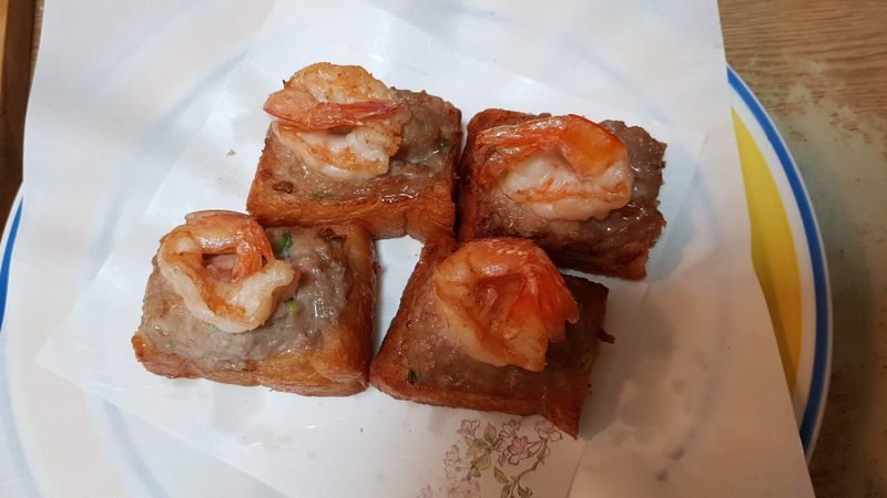 蝦仁土司