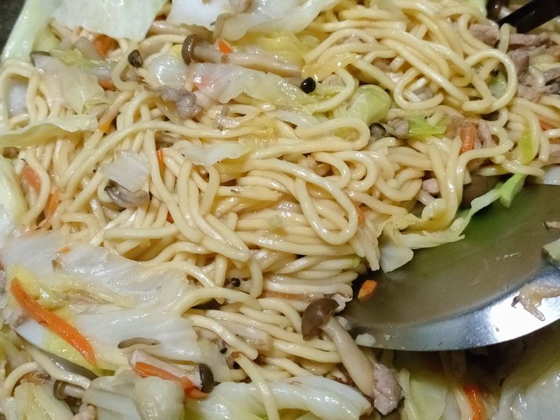 肉絲炒麵