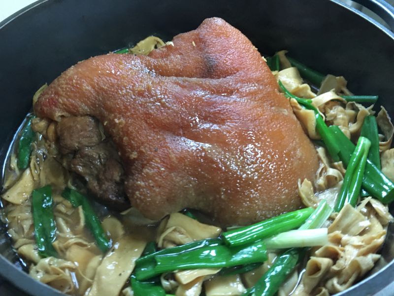 腳庫滷筍乾