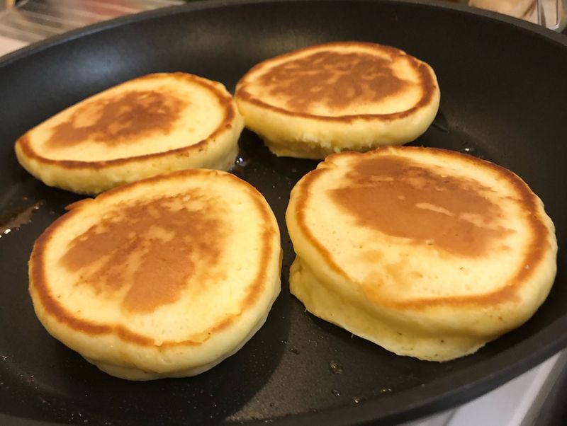 市售鬆餅粉做舒芙蕾鬆餅🥞不用記配方喔!