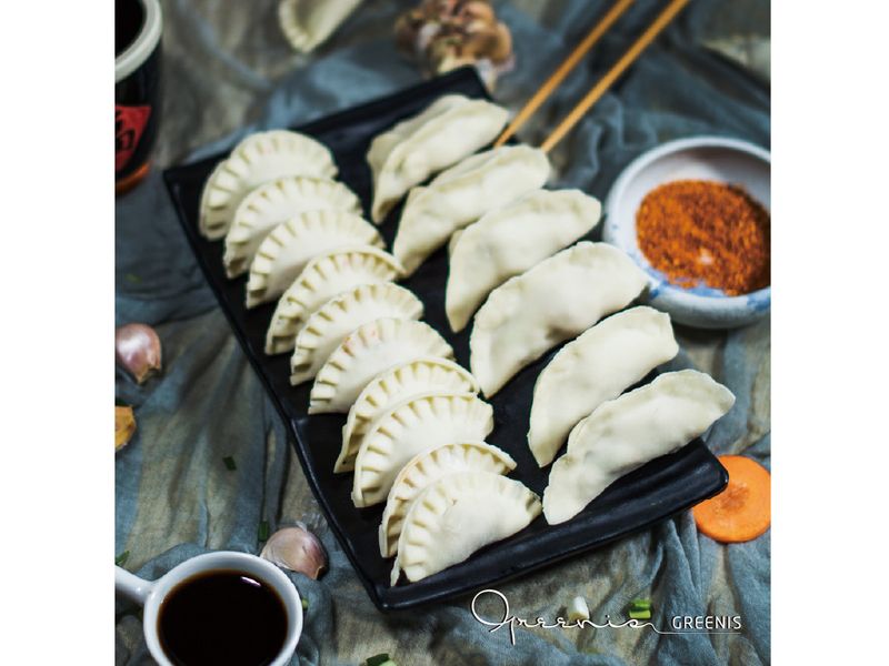胡蘿蔔肉餡餃子