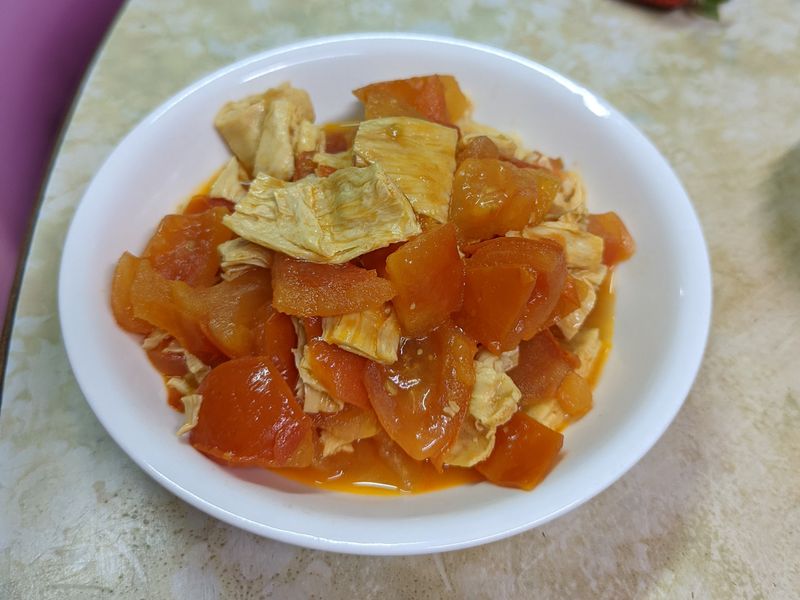 番茄豆皮