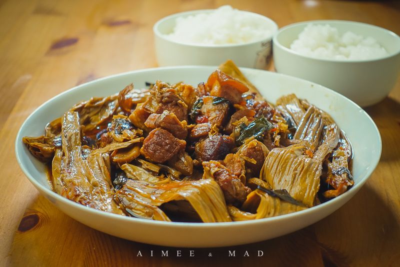 腐竹燒肉