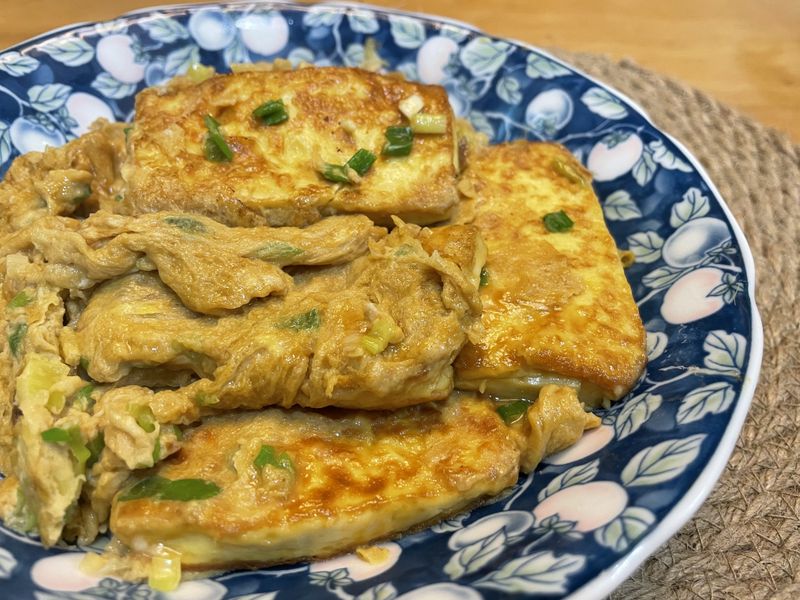 醬燒蔥蛋豆腐