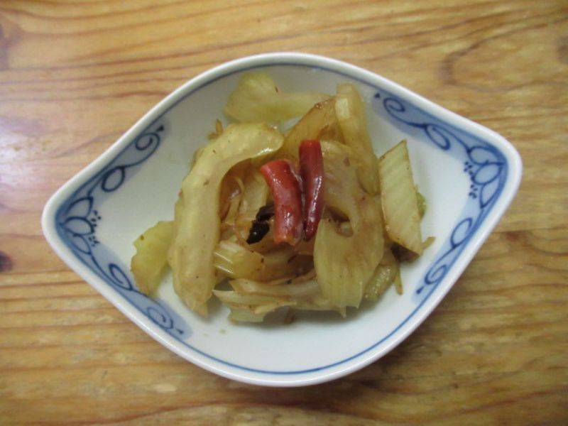 醋香豆豉芹菜