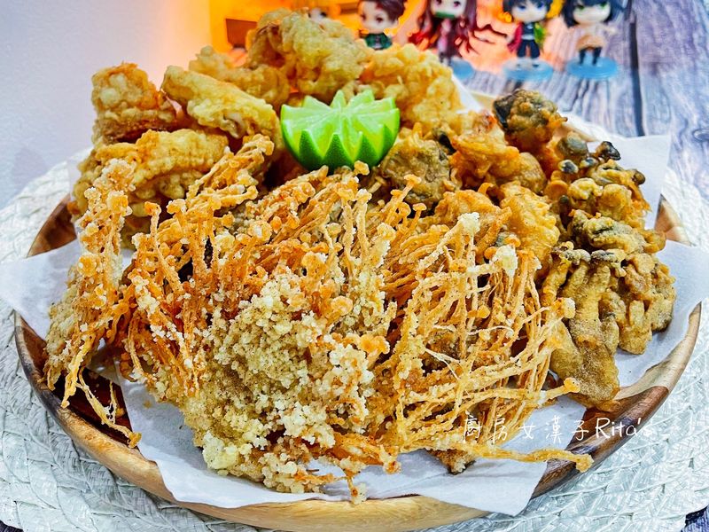 酥炸金針菇