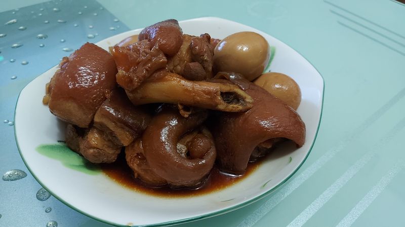 醬燒豬腳五花肉