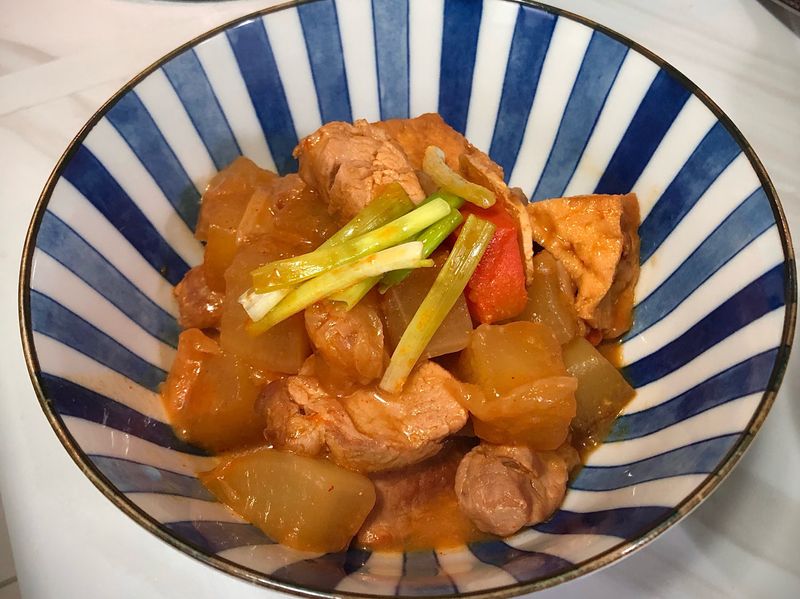 辣味增燉豬肉