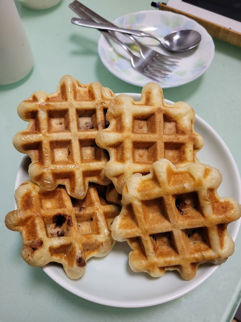 紅豆麵包鬆餅
