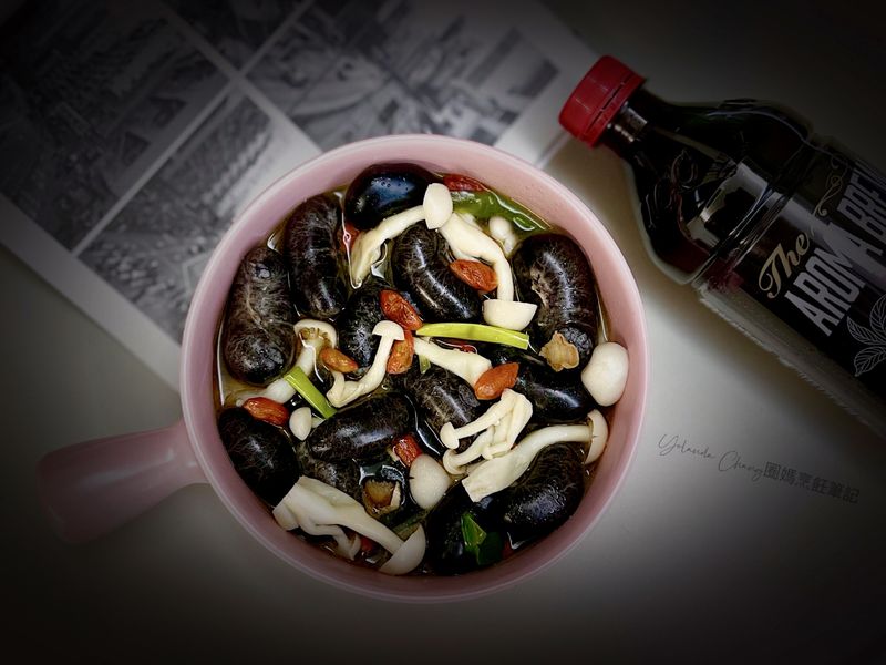 麻油鮮菇雞佛