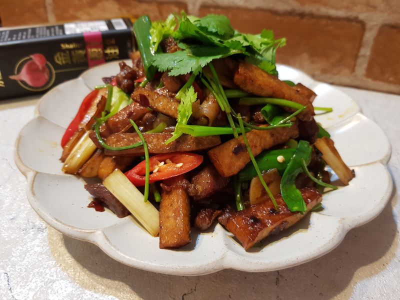 椒麻回鍋肉