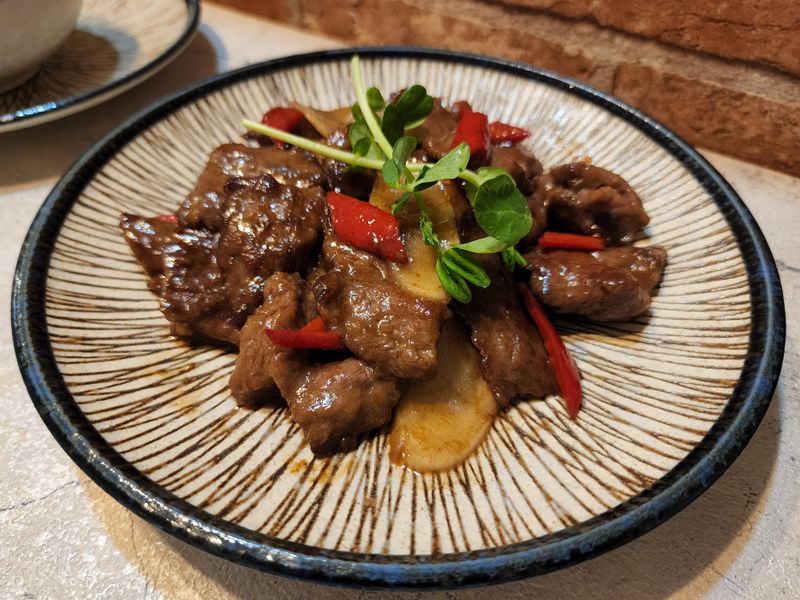 酸薑牛肉