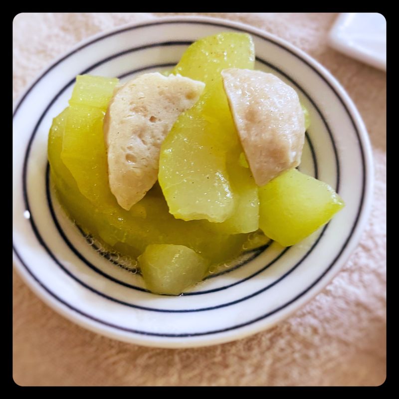 大黃瓜煮魚丸
