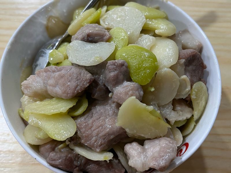 皇帝豆炒豬肉
