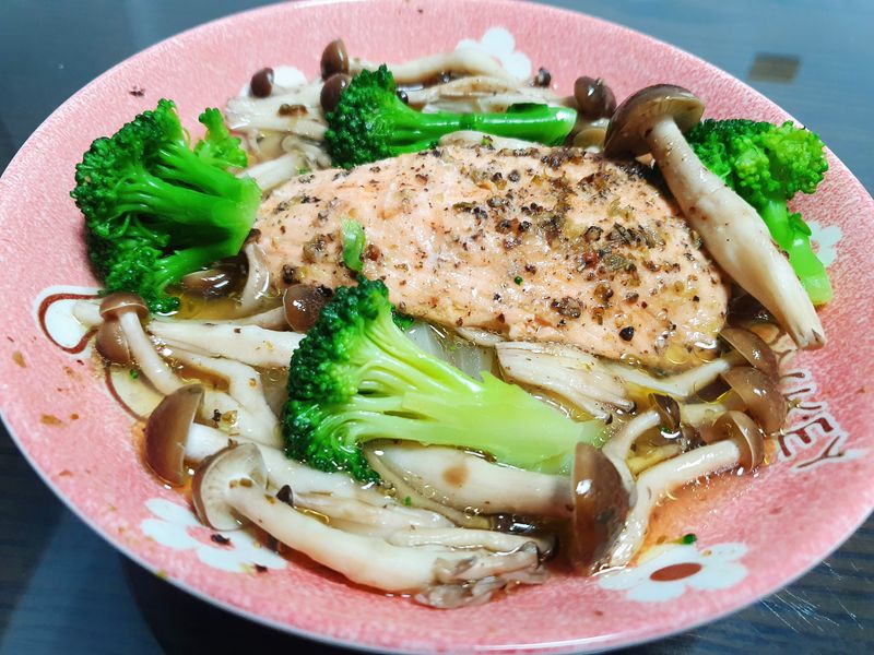 奶油鮭魚（電鍋料理）