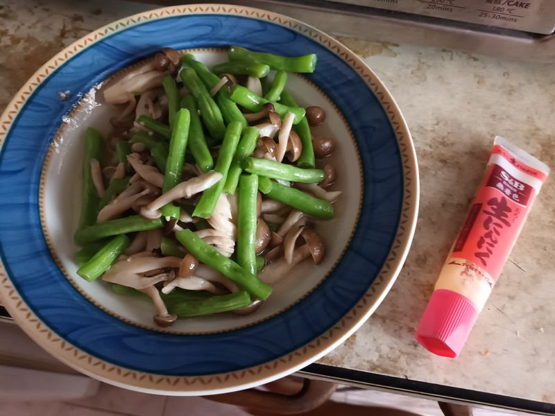 蒜炒四季豆