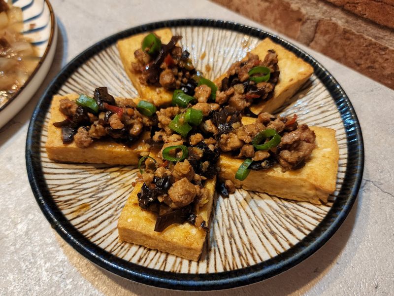 魚香煎豆腐