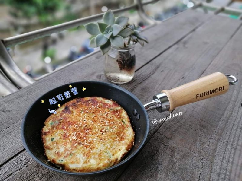減醣大口吃的迷你版起司蔬菜煎蛋!