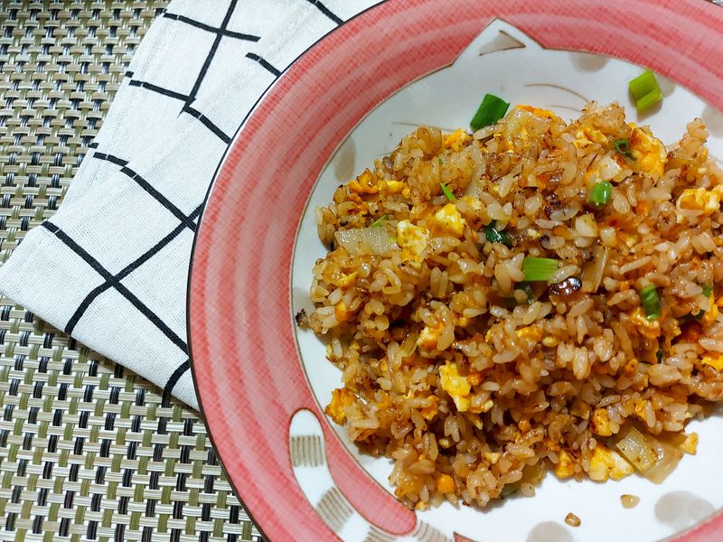韓式包飯醬炒飯.微辣口感(含包飯醬做法)