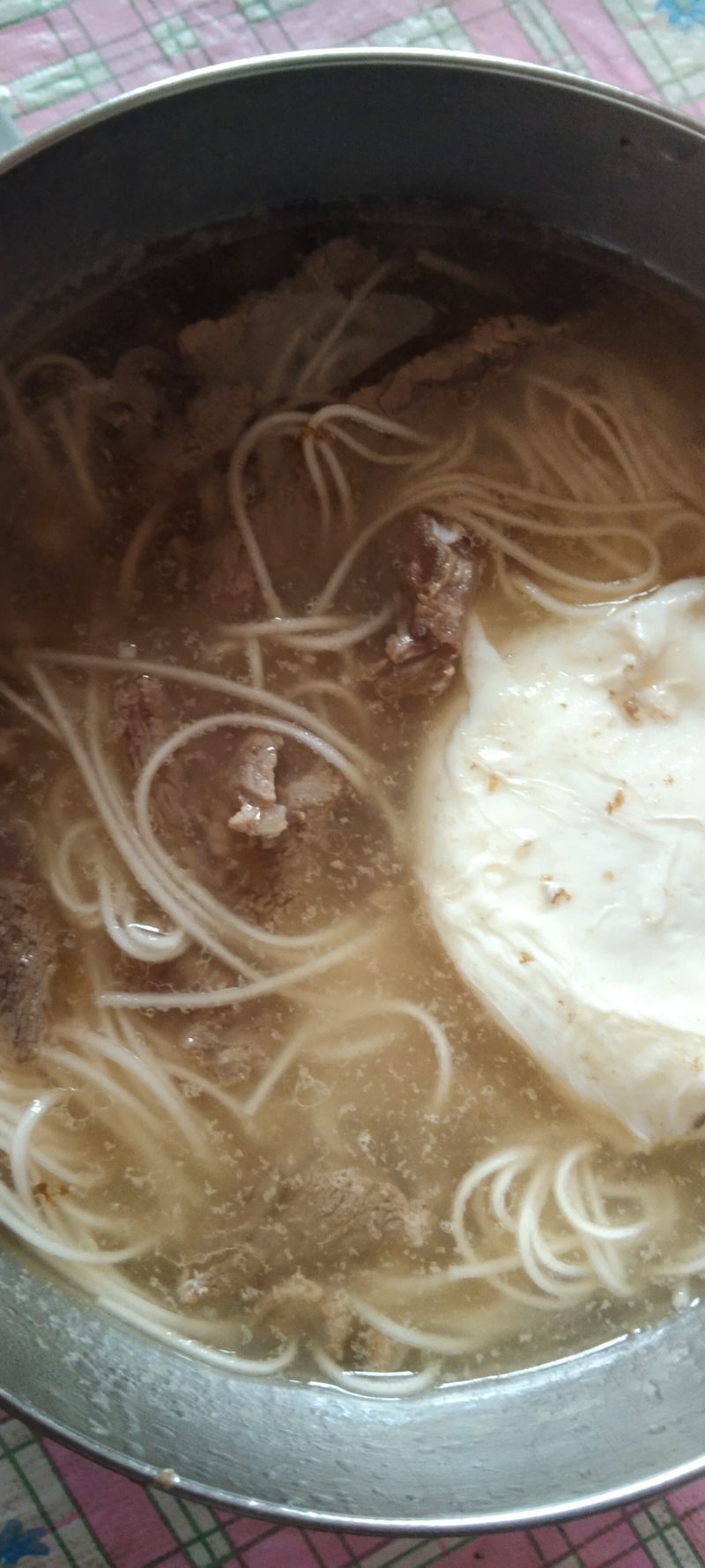 蝦米牛肉麵線