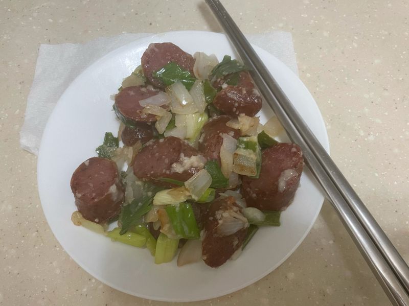 蒜味香腸