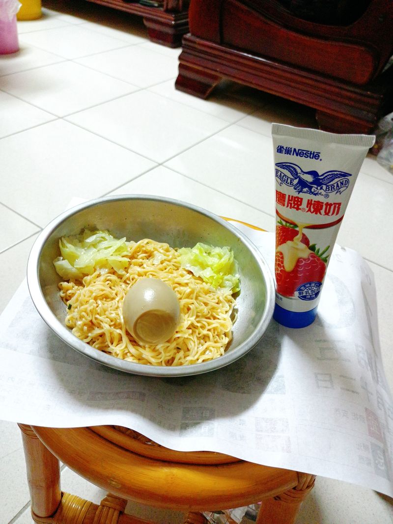 煉奶炒泡麵