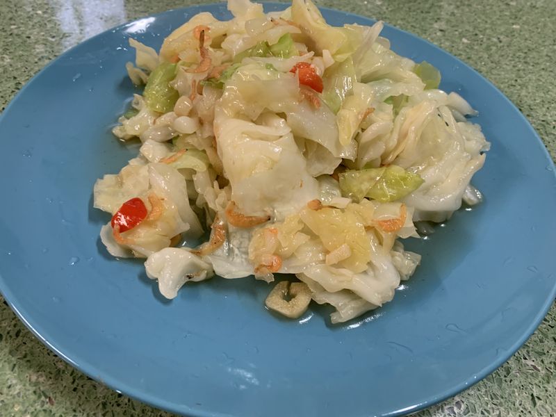 蝦米炒高麗菜