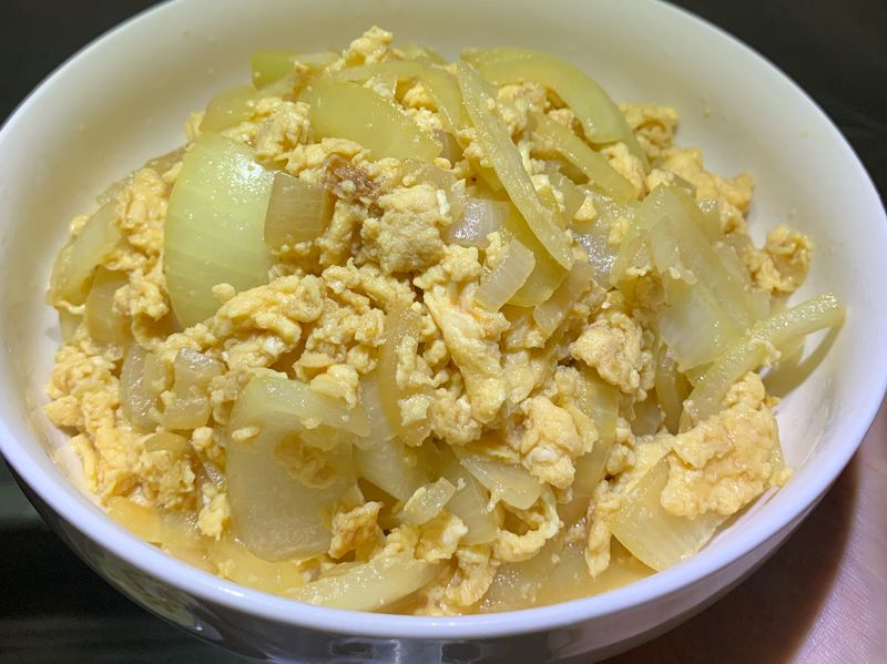 洋蔥🧅炒蛋🥚