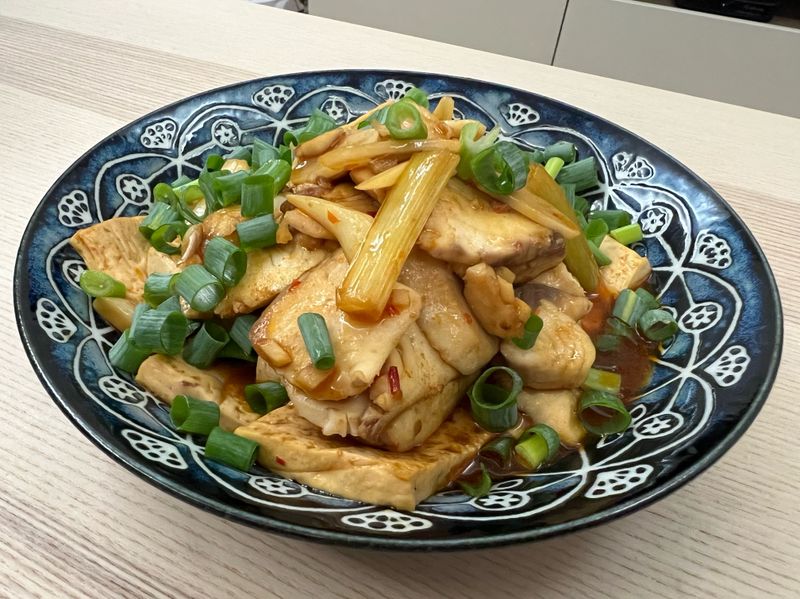 紅燒鯛魚豆腐