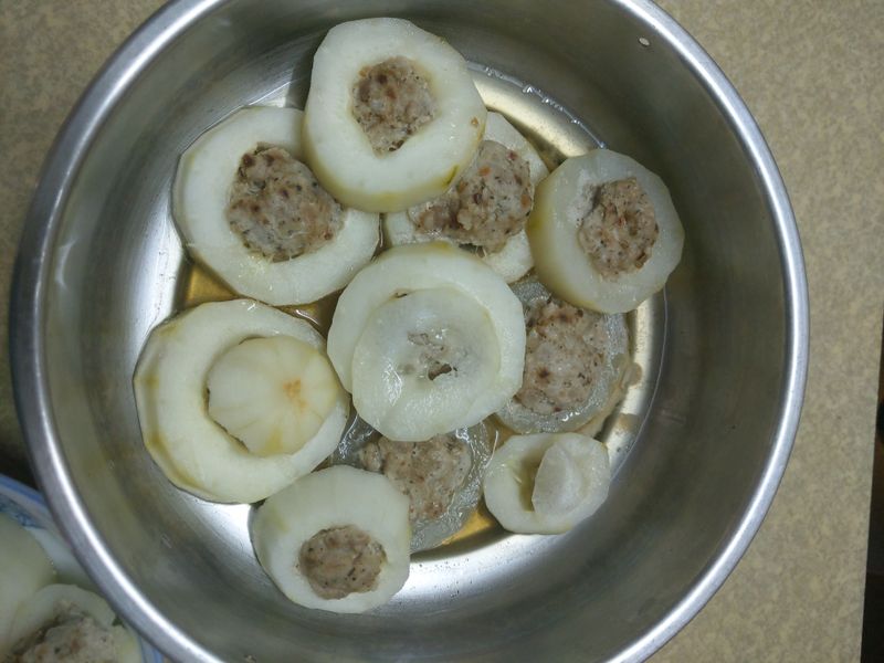 大黃瓜鑲肉