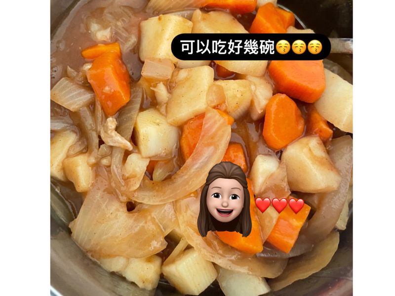 電鍋料理-咖哩飯