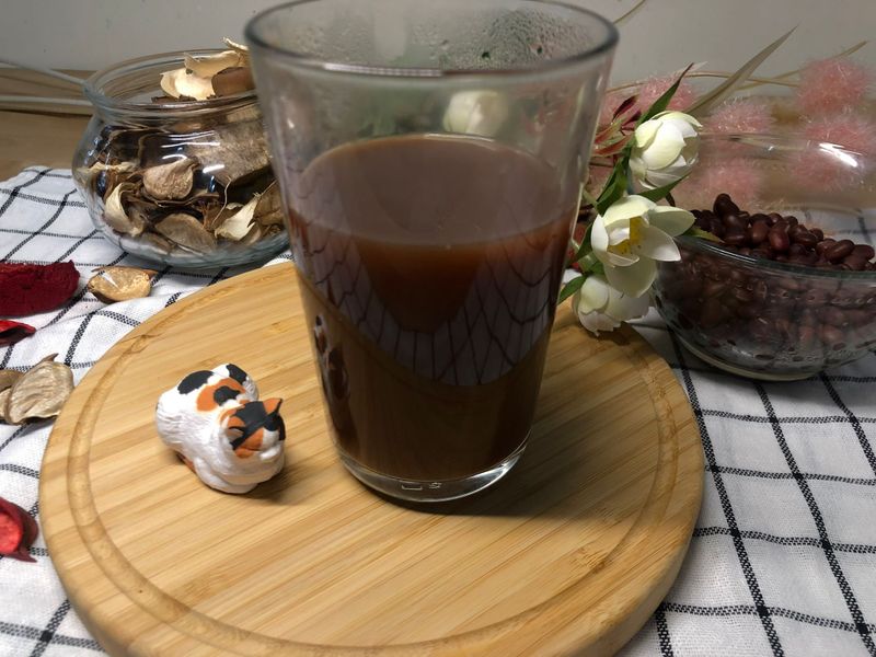 玉米鬚紅豆茶