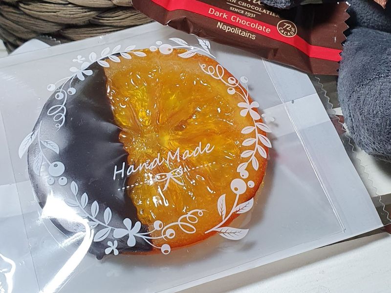 蜜漬甜橙巧克力