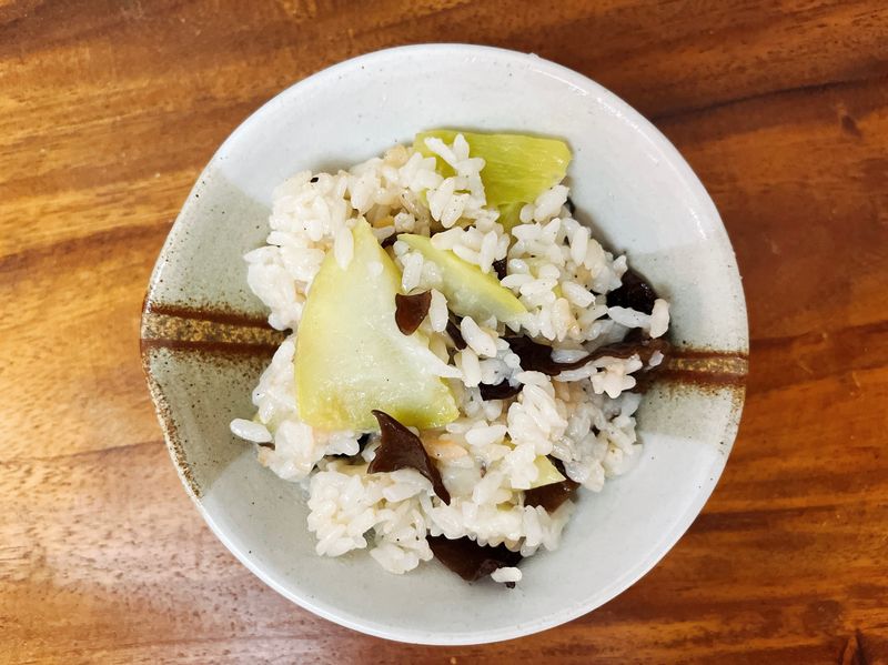 瓠瓜蒸飯