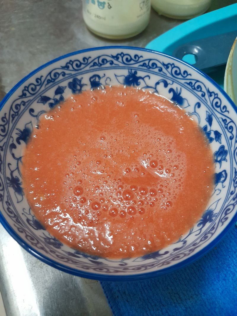 寶寶副食品～番茄泥