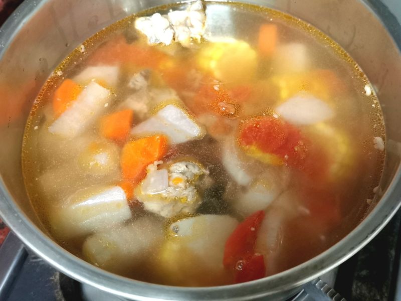 蔬菜排骨湯