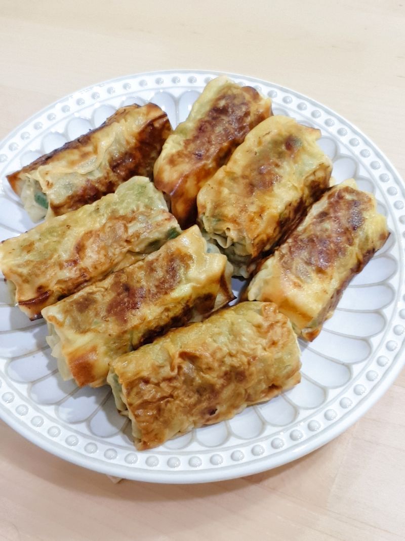 減醣┃千張韭菜豬肉餃┃